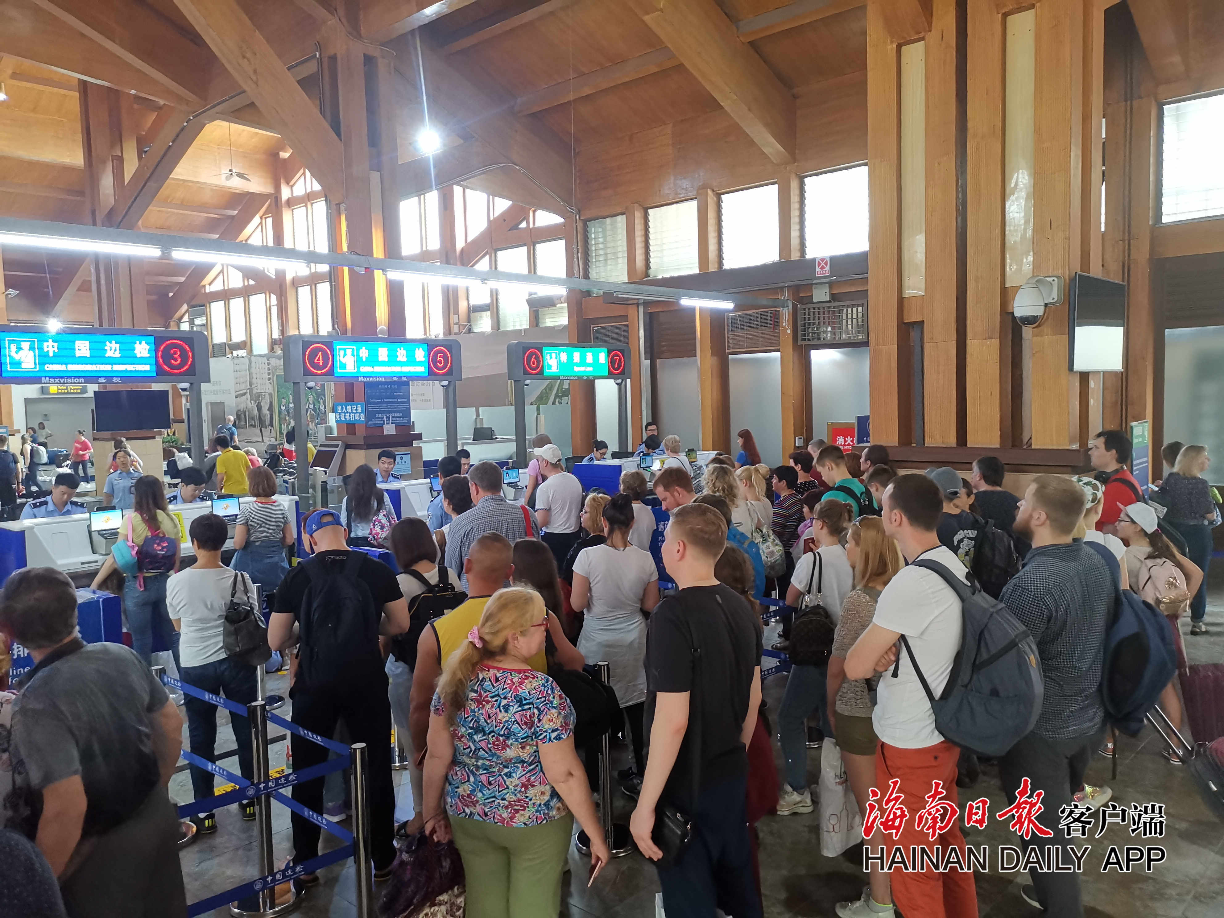 黑河口岸：端午假期日均出入境旅客环比增50%