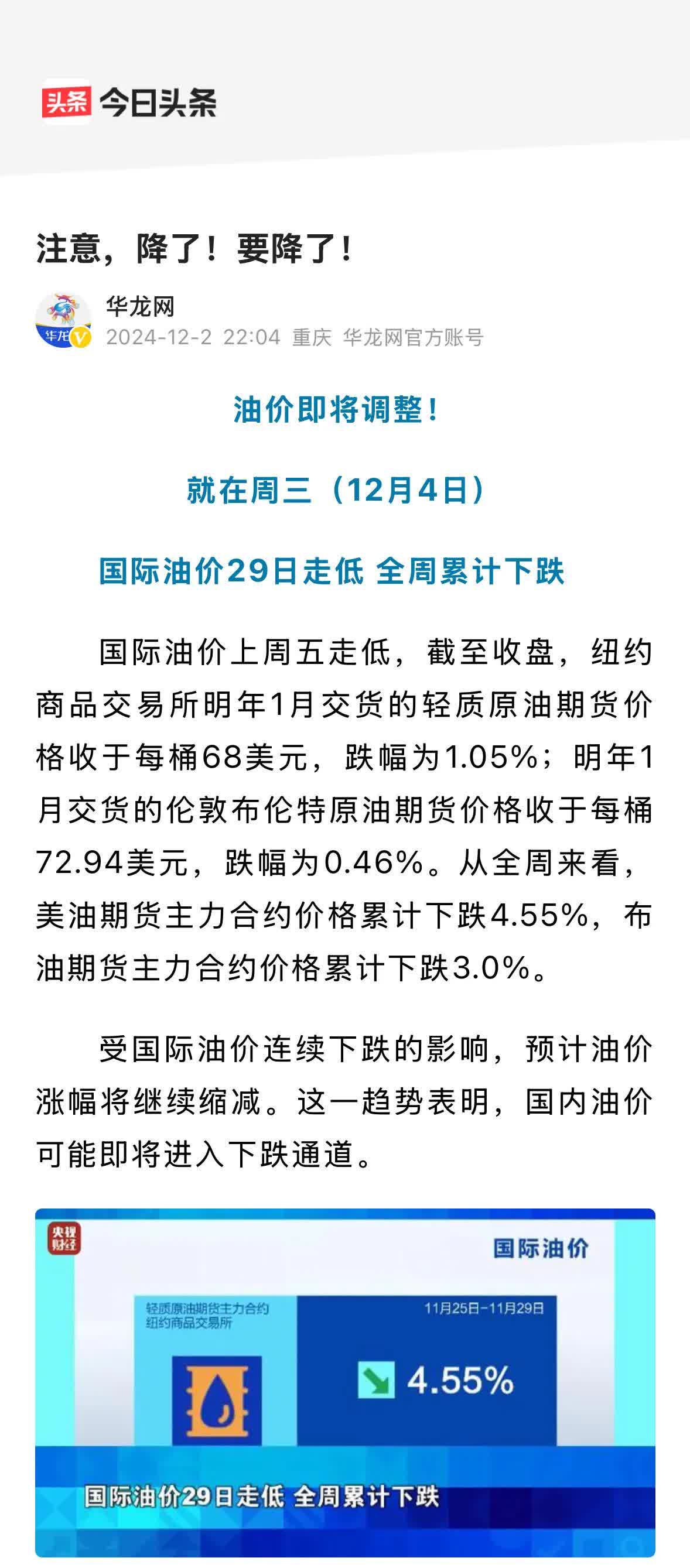 国际油价大涨，标普油气ETF涨约6%