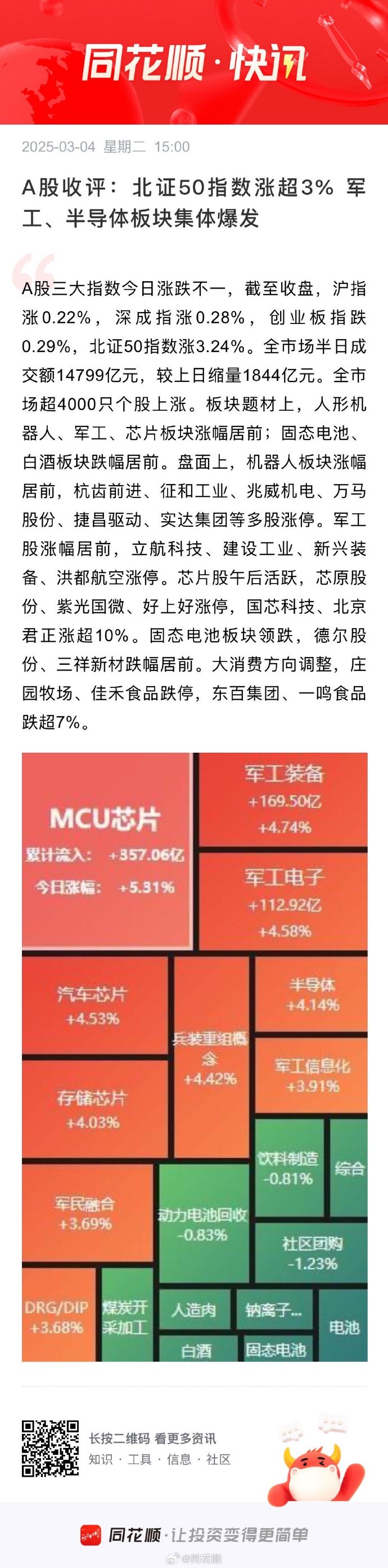 半导体板块，获机构密集看好（名单）