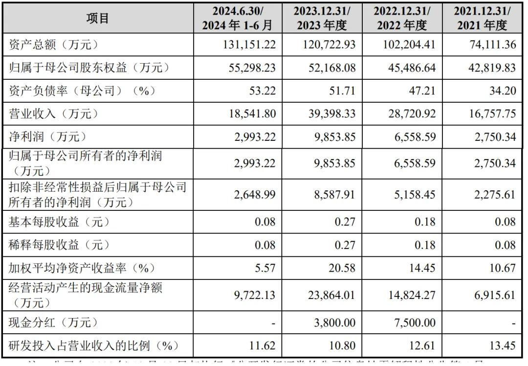 胜科纳米上半年实现营收2.39亿元 同比增长29.03%
