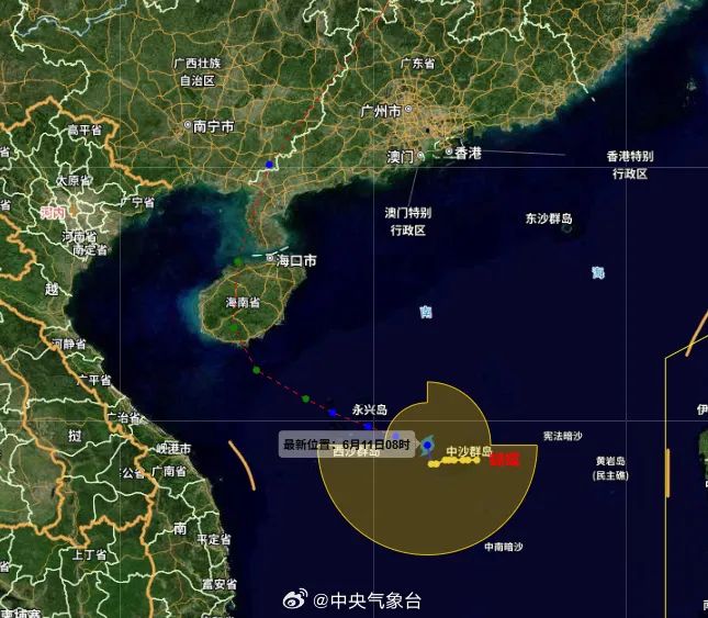 今年第16号台风即将生成 广东陆地将有一次风雨过程