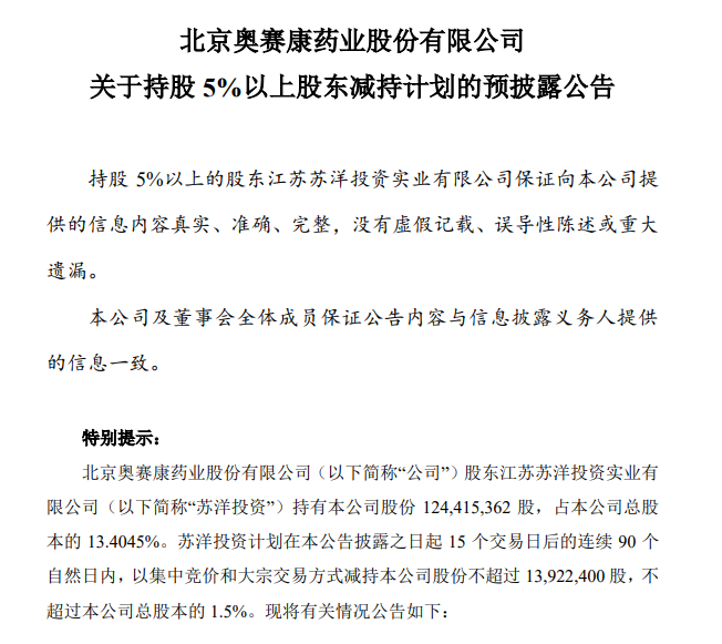 宏德股份：股东拟减持公司不超0.66%股份