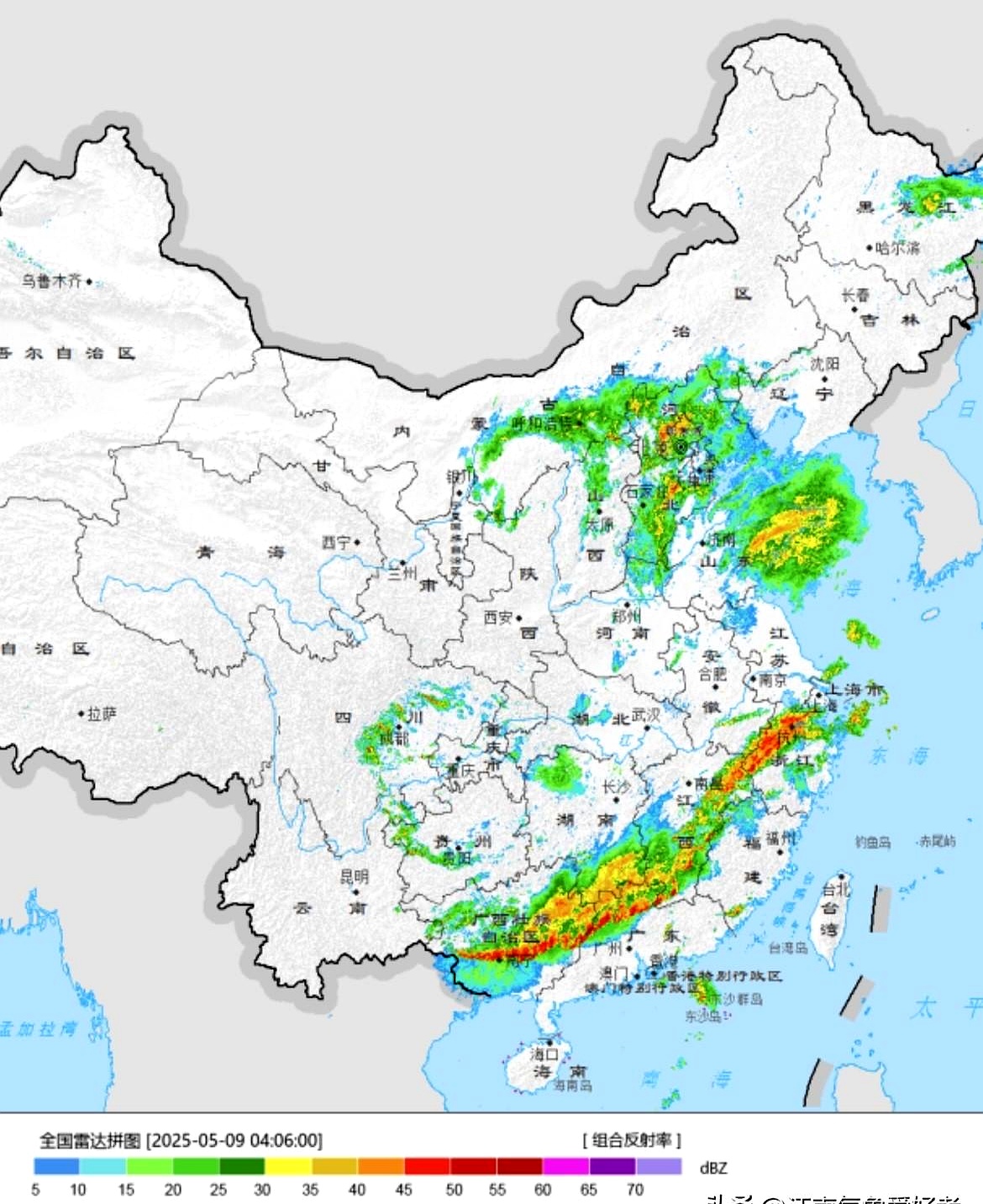 中国北方局地迎大风降温 “麦德姆”残余环流影响黔桂滇
