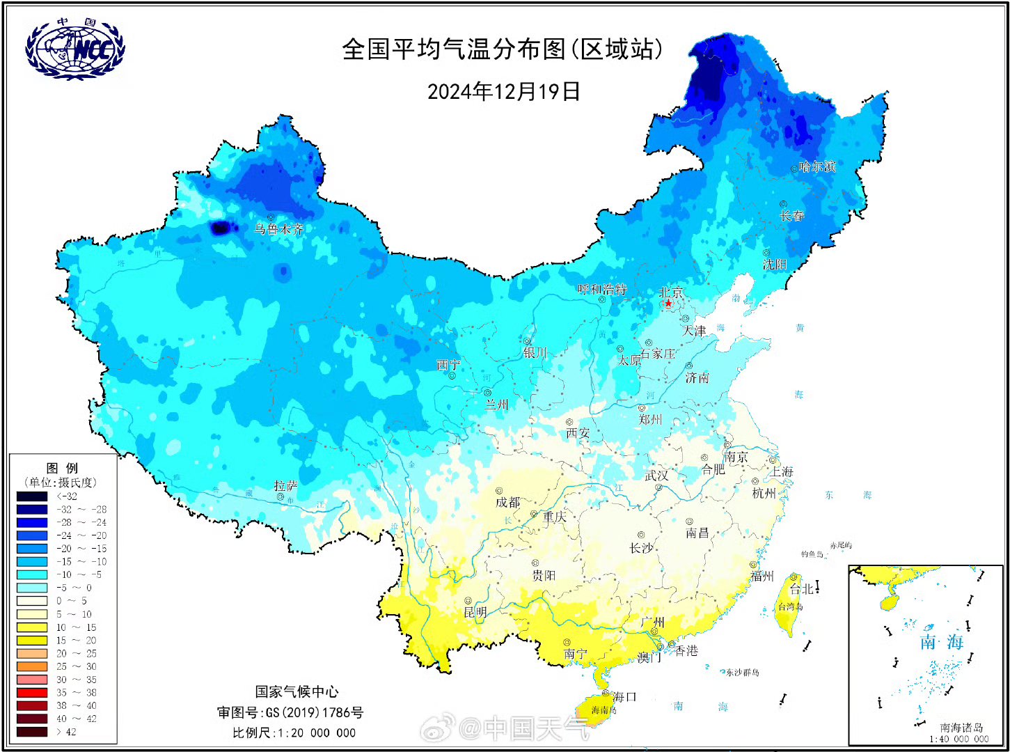 较强冷空气继续影响我国中东部 华北中南部等地有大雾