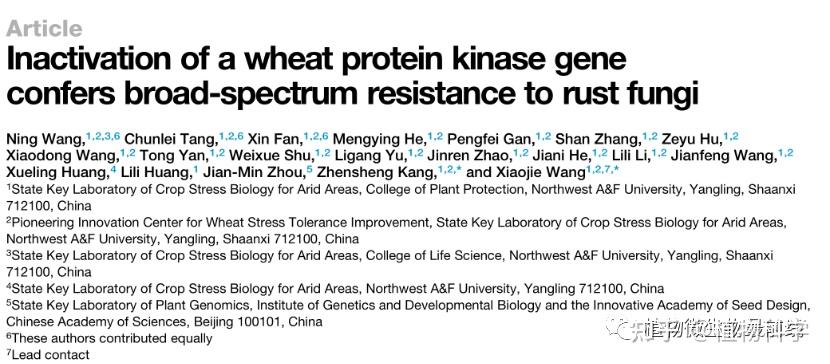 病菌也有“营养品”？科研团队为作物病害提出“抗营养”防控思路