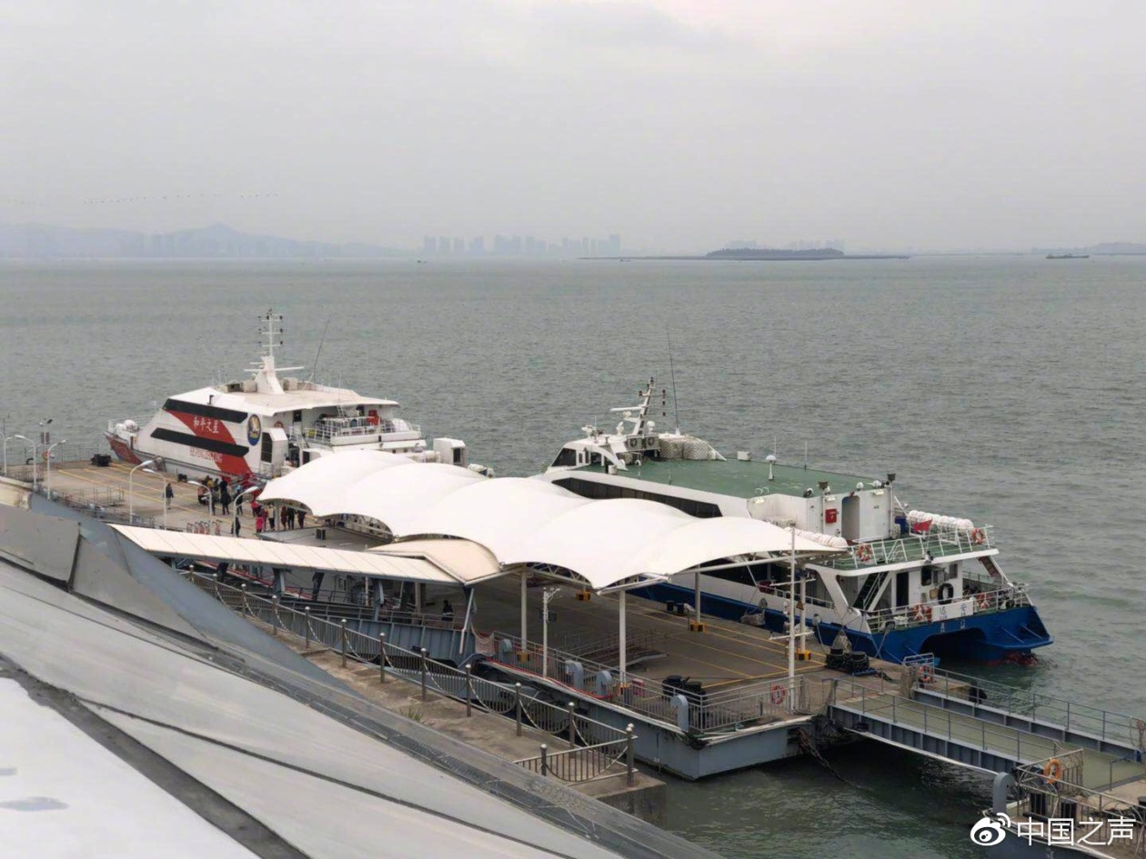 泉金“小三通”客运航线年度客流量突破10万人次