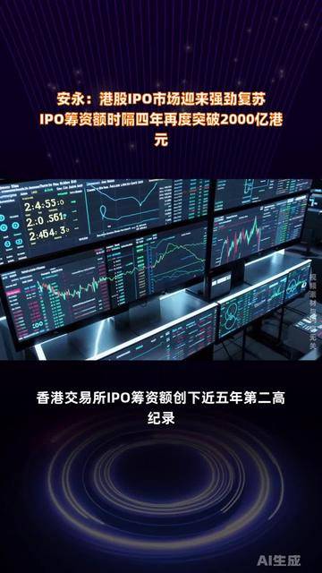 2025年超2800亿港元，港股IPO募资额重登全球冠军宝座