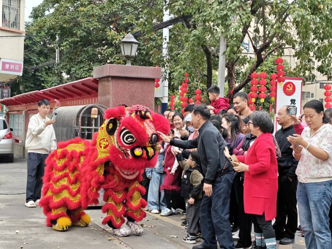 （新春走基层）广东波罗醒狮跃 乡情艺韵共绵长