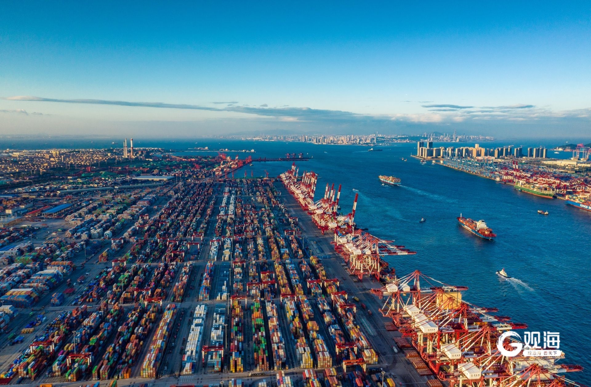 今年一季度青岛港新增7条国际集装箱航线