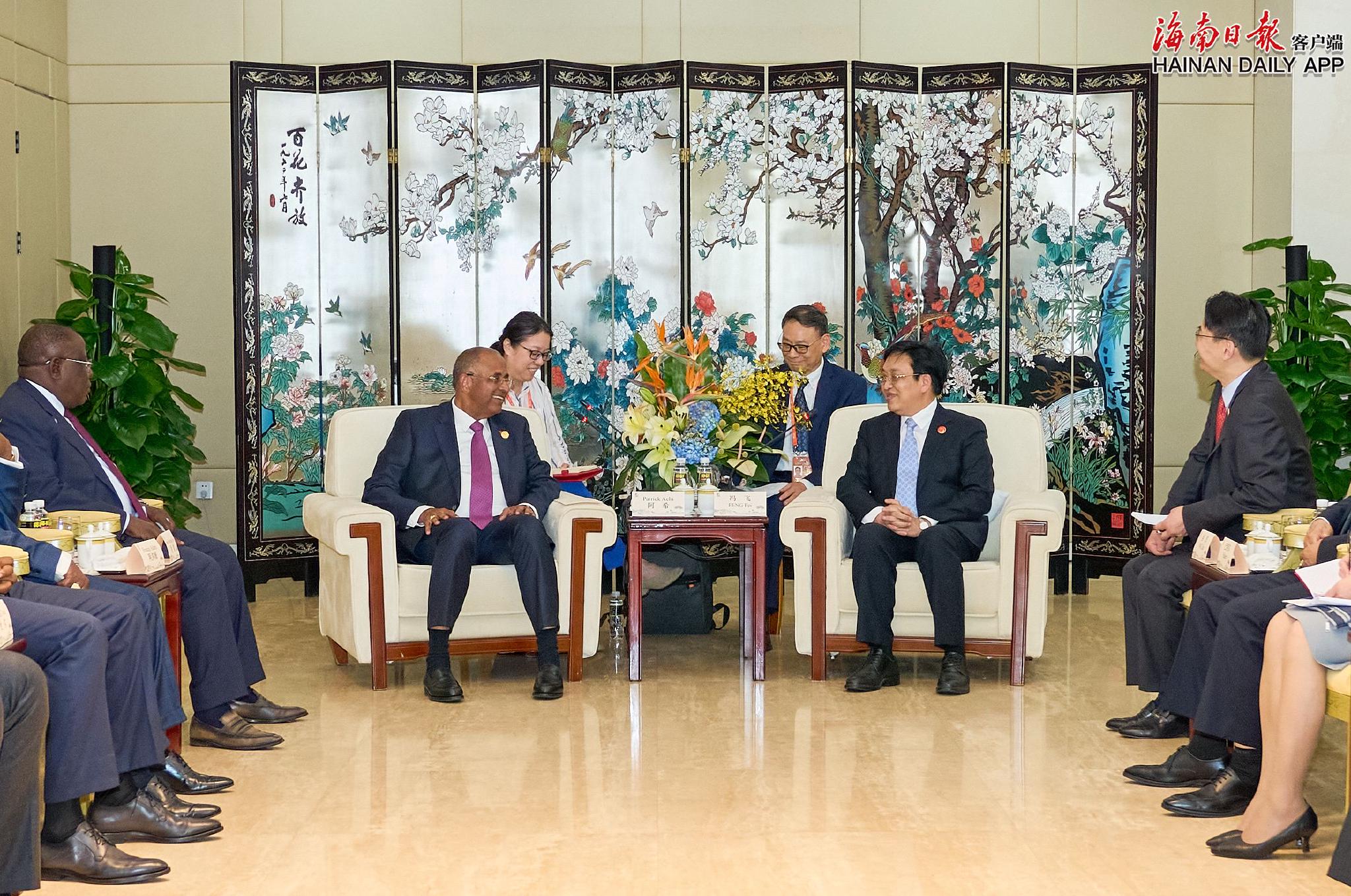 海南省委书记冯飞会见影石创新客人