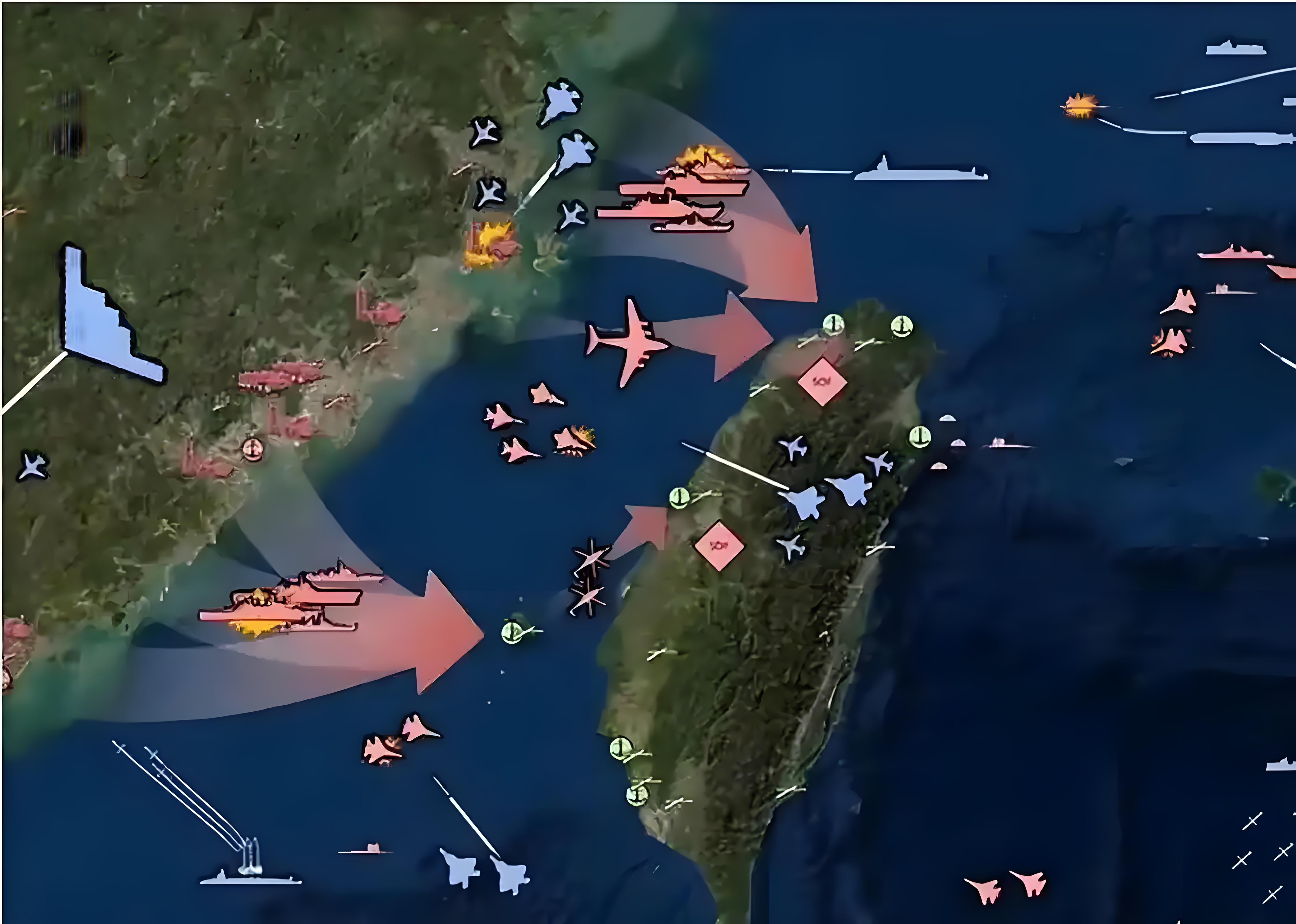 解放军东部战区位东海相关海空域开展联合战备巡航